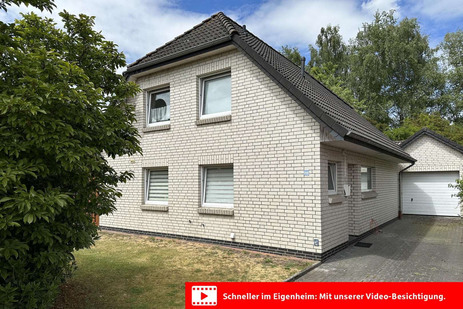 Vorderansicht - Einfamilienhaus in 26802 Moormerland mit 128m² kaufen