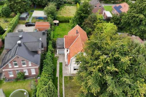 Vogelperspektive - Zweifamilienhaus in 26409 Wittmund mit 112m² kaufen