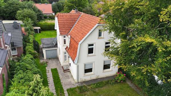 Vogelperspektive - Zweifamilienhaus in 26409 Wittmund mit 112m² kaufen