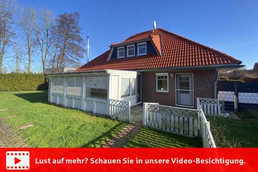 Gartenansicht - Bungalow in 26409 Wittmund mit 130m² kaufen