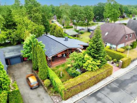 Vogelperspektive - Bungalow in 26810 Westoverledingen mit 107m² kaufen