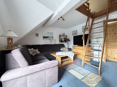 Wohnbereich - Dachgeschosswohnung in 26409 Wittmund mit 43m² kaufen