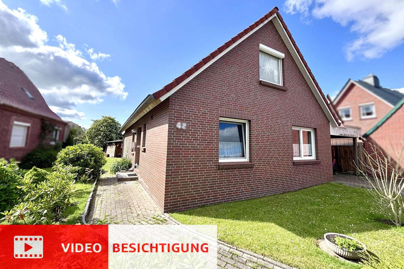 Frontansicht - Einfamilienhaus in 26789 Leer mit 84m² kaufen