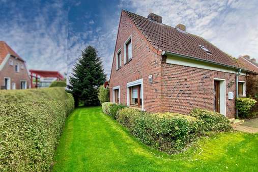 Seitenansicht - Einfamilienhaus in 26826 Weener mit 80m² kaufen