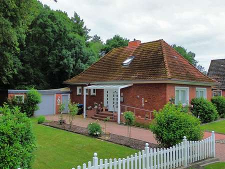 Seitenansicht Seitenansicht - Bungalow in 26817 Rhauderfehn mit 81m² kaufen