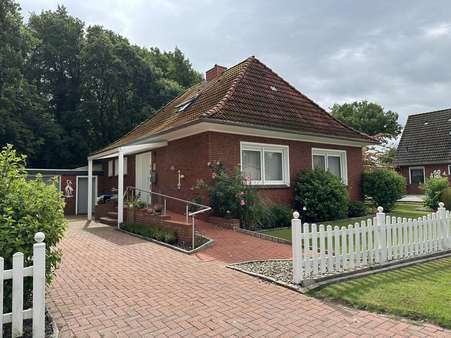 Vorderansicht Vorderansicht - Bungalow in 26817 Rhauderfehn mit 81m² kaufen