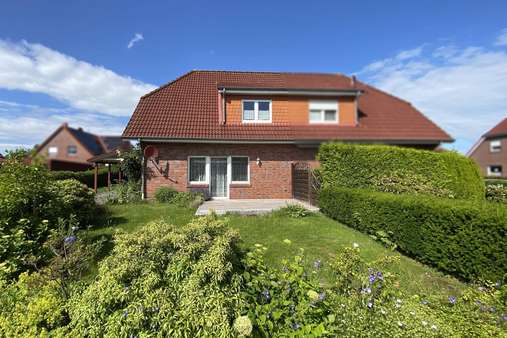 Frontansicht Frontansicht - Doppelhaushälfte in 26409 Wittmund mit 93m² kaufen