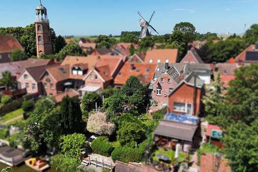 Rückansicht - Reihenmittelhaus in 26844 Jemgum mit 70m² kaufen