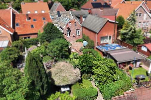 Rückansicht - Reihenmittelhaus in 26844 Jemgum mit 70m² kaufen