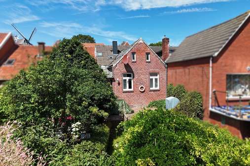 Rückansicht - Reihenmittelhaus in 26844 Jemgum mit 70m² kaufen