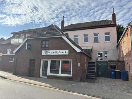 Ansicht von der Bahnhofstraße - Gastronomie in 26409 Wittmund mit 250m² kaufen