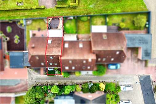 Vogelperspektive Vogelperspektive - Reihenmittelhaus in 26810 Westoverledingen mit 62m² kaufen