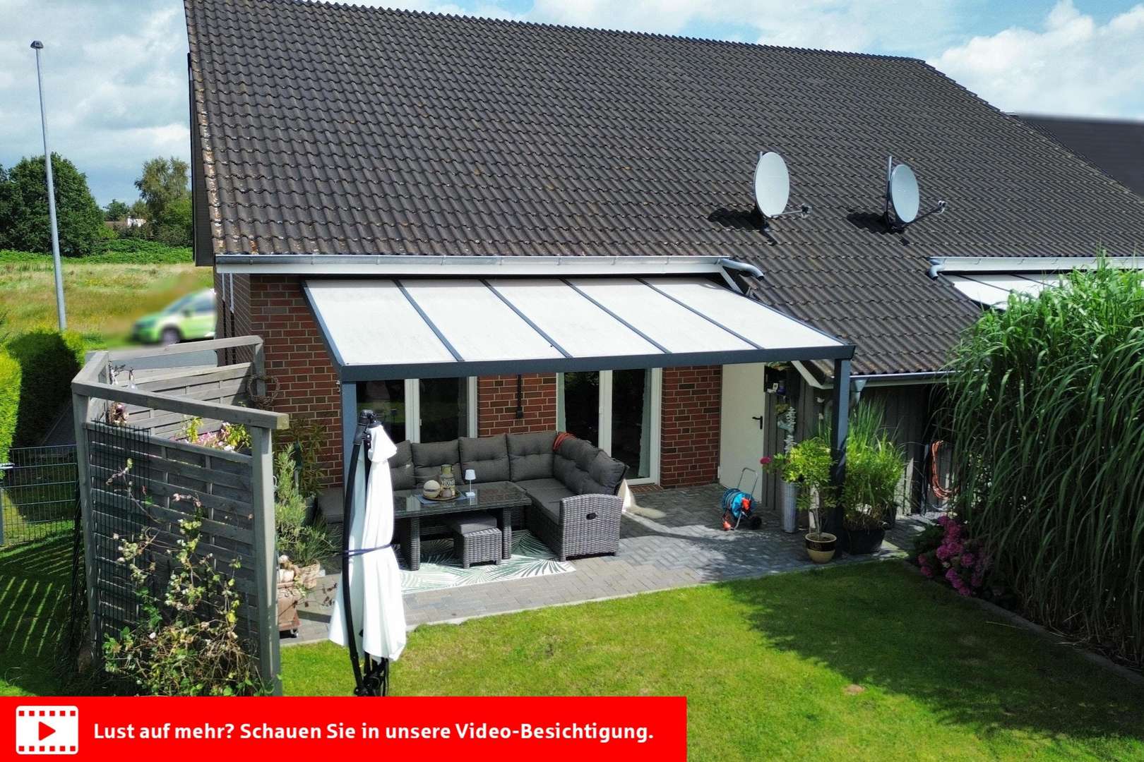 Rückansicht - Doppelhaushälfte in 26817 Rhauderfehn mit 103m² kaufen