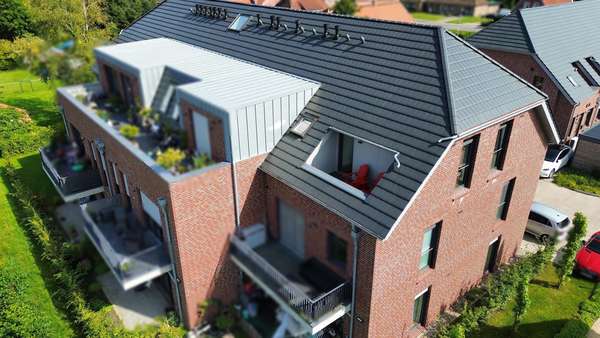 Vogelperspektive - Dachgeschosswohnung in 26817 Rhauderfehn mit 75m² kaufen