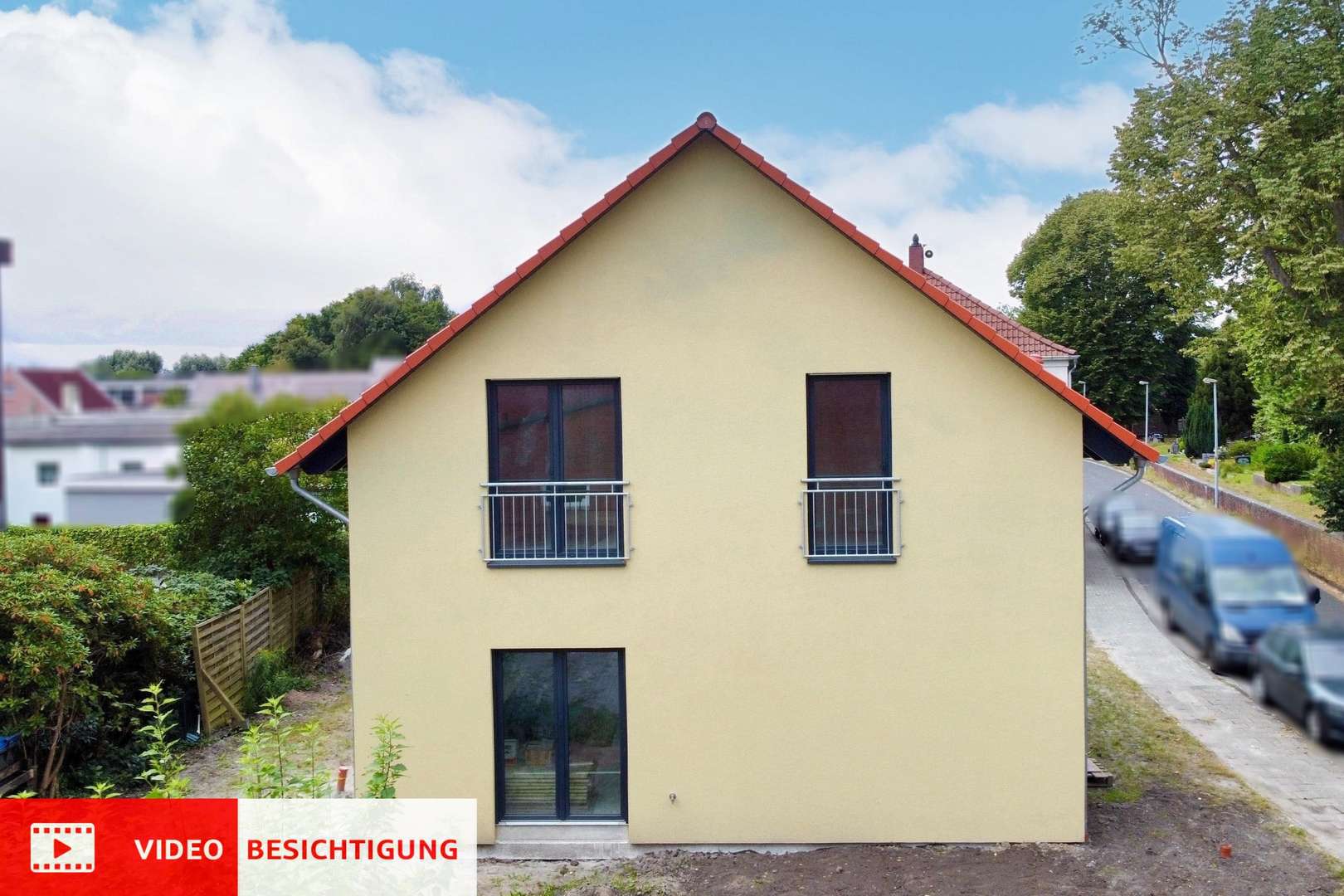 Seitenansicht Seitenansicht - Doppelhaushälfte in 26789 Leer mit 90m² kaufen