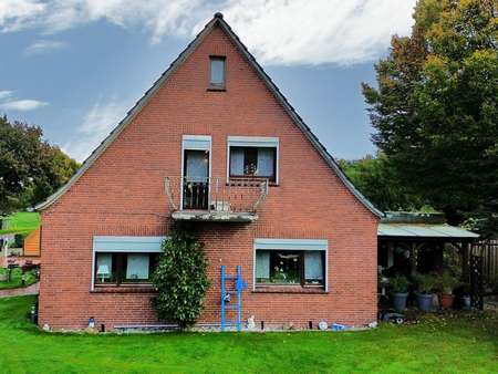 Vorderansicht Vorderansicht - Einfamilienhaus in 26817 Rhauderfehn mit 127m² kaufen