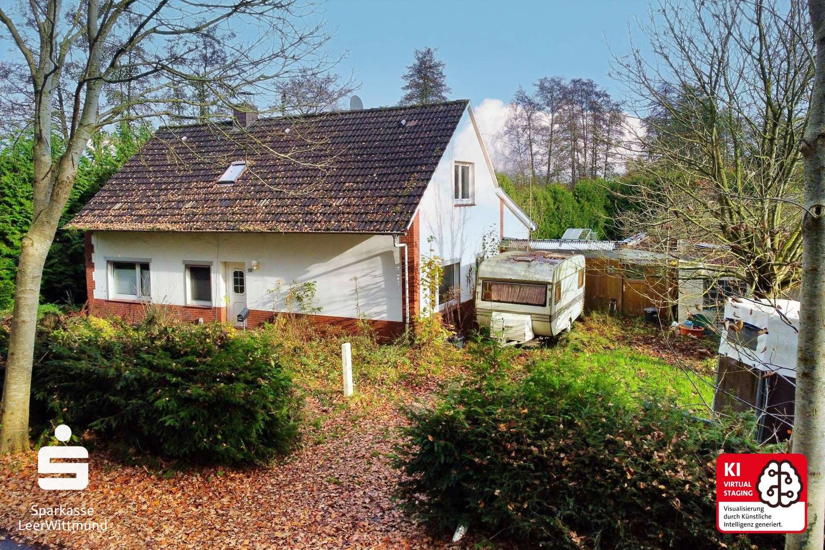 Frontansicht Frontansicht - Einfamilienhaus in 26789 Leer mit 163m² kaufen