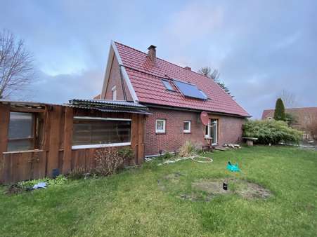 Südansicht - Einfamilienhaus in 26409 Wittmund mit 120m² günstig kaufen