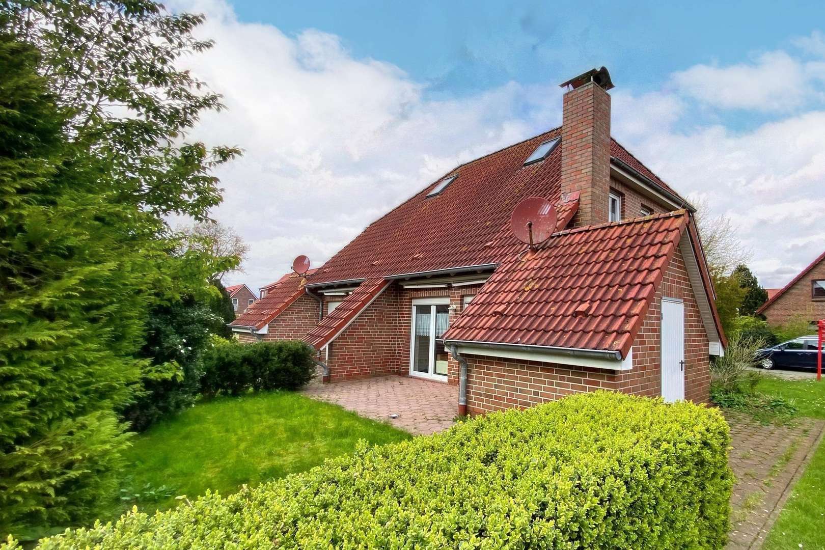 Hausansicht - Doppelhaushälfte in 26409 Wittmund mit 75m² kaufen
