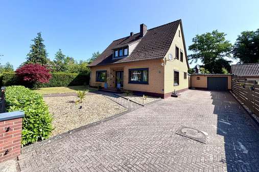 Frontansicht Frontansicht - Einfamilienhaus in 26810 Westoverledingen mit 127m² kaufen