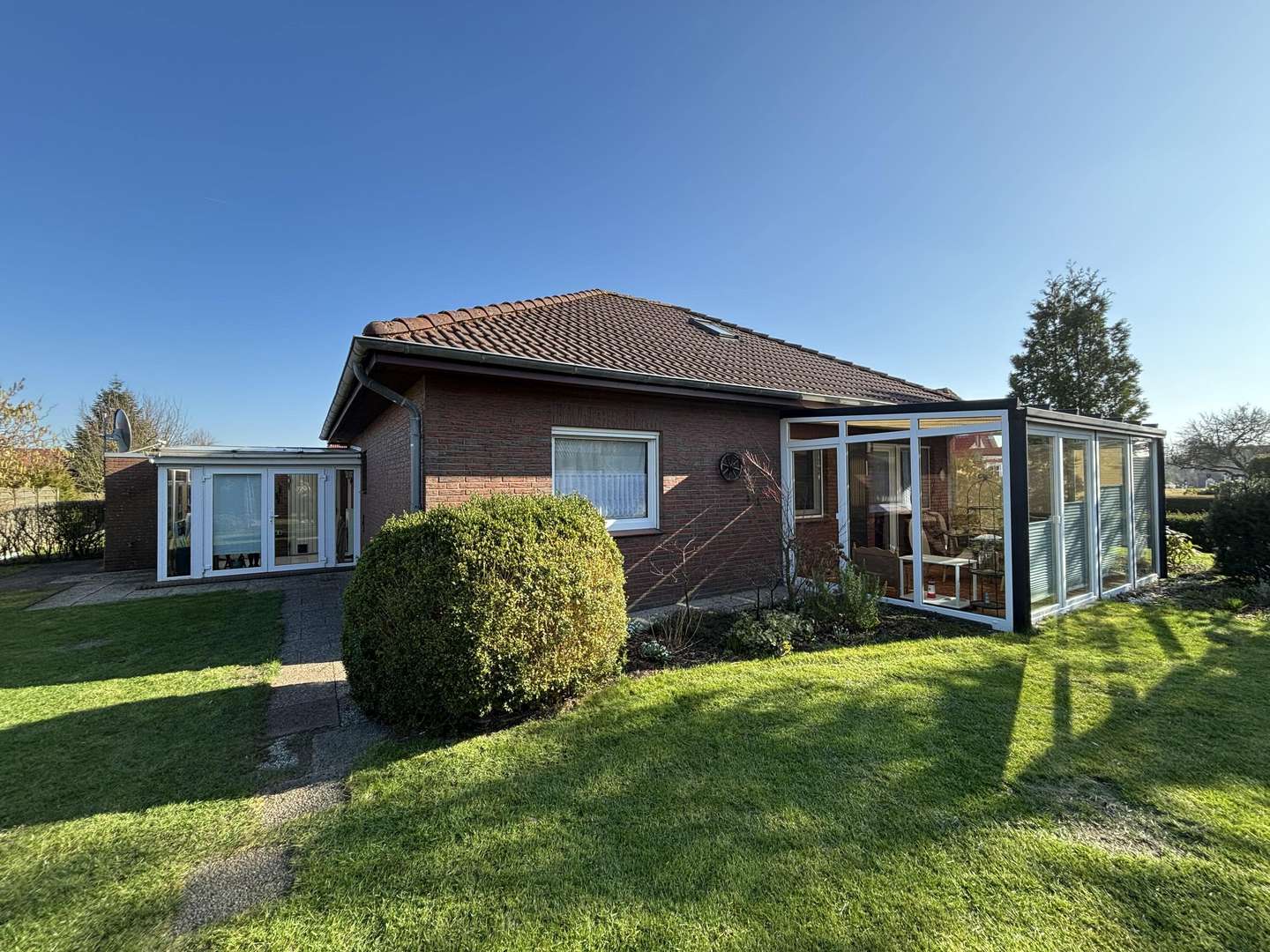 Schicker Bungalow
Ebenerdiges Wohnen im Luftkurort Werdum