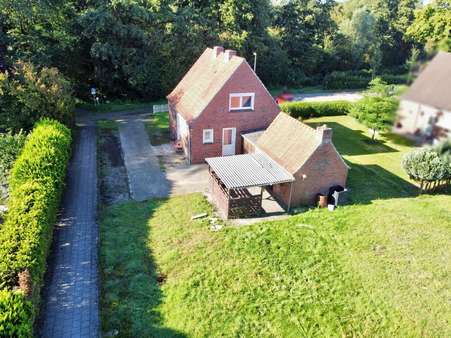 Rückansicht - Einfamilienhaus in 26826 Weener mit 70m² kaufen