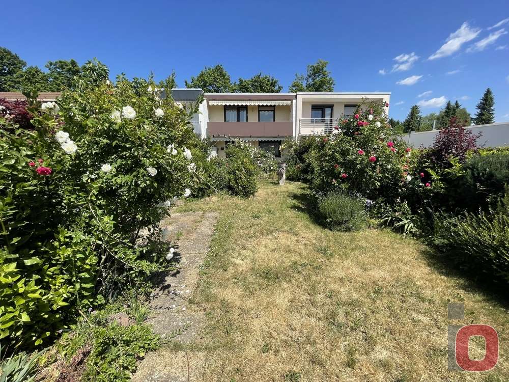 Garten_Rückansicht - Reihenmittelhaus in 68309 Mannheim mit 117m² kaufen