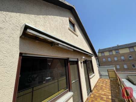 Rückansich_Balkon - Zweifamilienhaus in 68542 Heddesheim mit 190m² kaufen