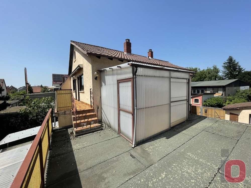 Blick_Garage - Zweifamilienhaus in 68542 Heddesheim mit 190m² kaufen