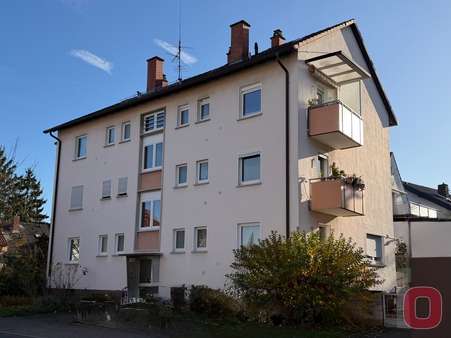 Straßenansicht - Etagenwohnung in 68519 Viernheim mit 60m² kaufen