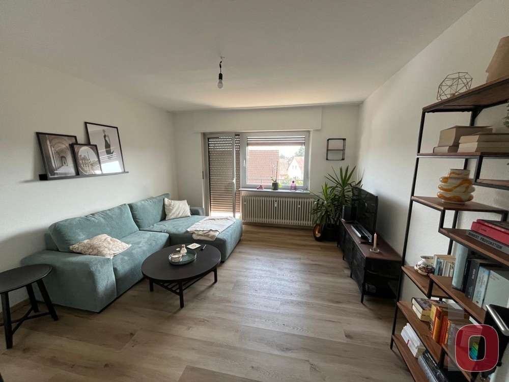 Wohnzimmer - Etagenwohnung in 68519 Viernheim mit 76m² mieten