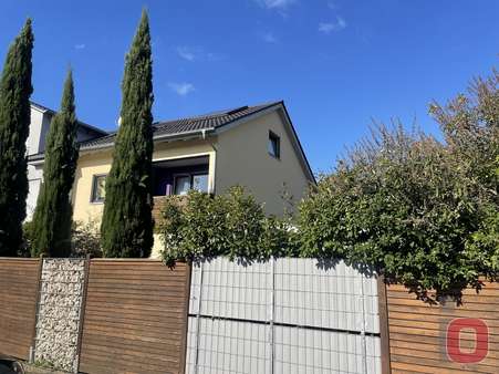 Rückansicht - Reihenendhaus in 68519 Viernheim mit 154m² kaufen