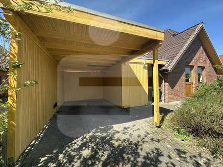 Carport mit Geräteraum - Einfamilienhaus in 28857 Syke mit 124m² kaufen