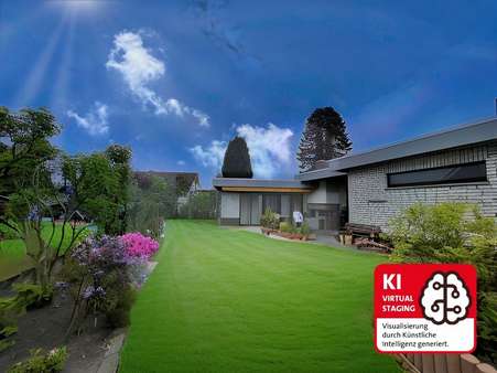 Garten/Rückansicht - Bungalow in 49406 Barnstorf mit 141m² kaufen