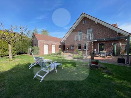 Hinteransicht - Einfamilienhaus in 49356 Diepholz mit 166m² kaufen