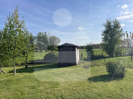Blick in den Garten - Einfamilienhaus in 49453 Barver mit 114m² kaufen
