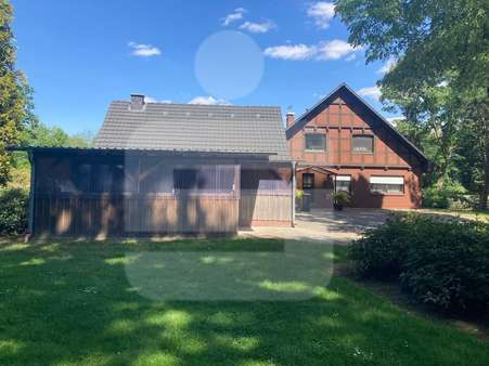 Ansicht Hofseite - Zweifamilienhaus in 49699 Lindern mit 230m² kaufen