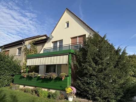 Außenansicht Gartenseite Außenansicht Gartenseite - Einfamilienhaus in 49356 Diepholz mit 129m² kaufen