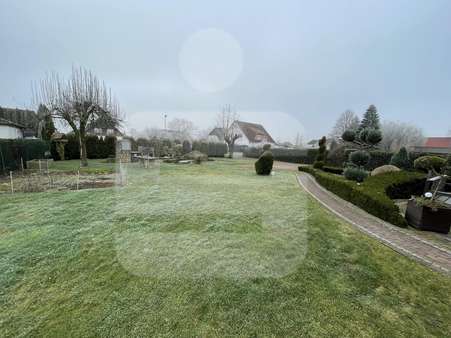 Blick in den Garten - Einfamilienhaus in 27257 Affinghausen mit 83m² kaufen