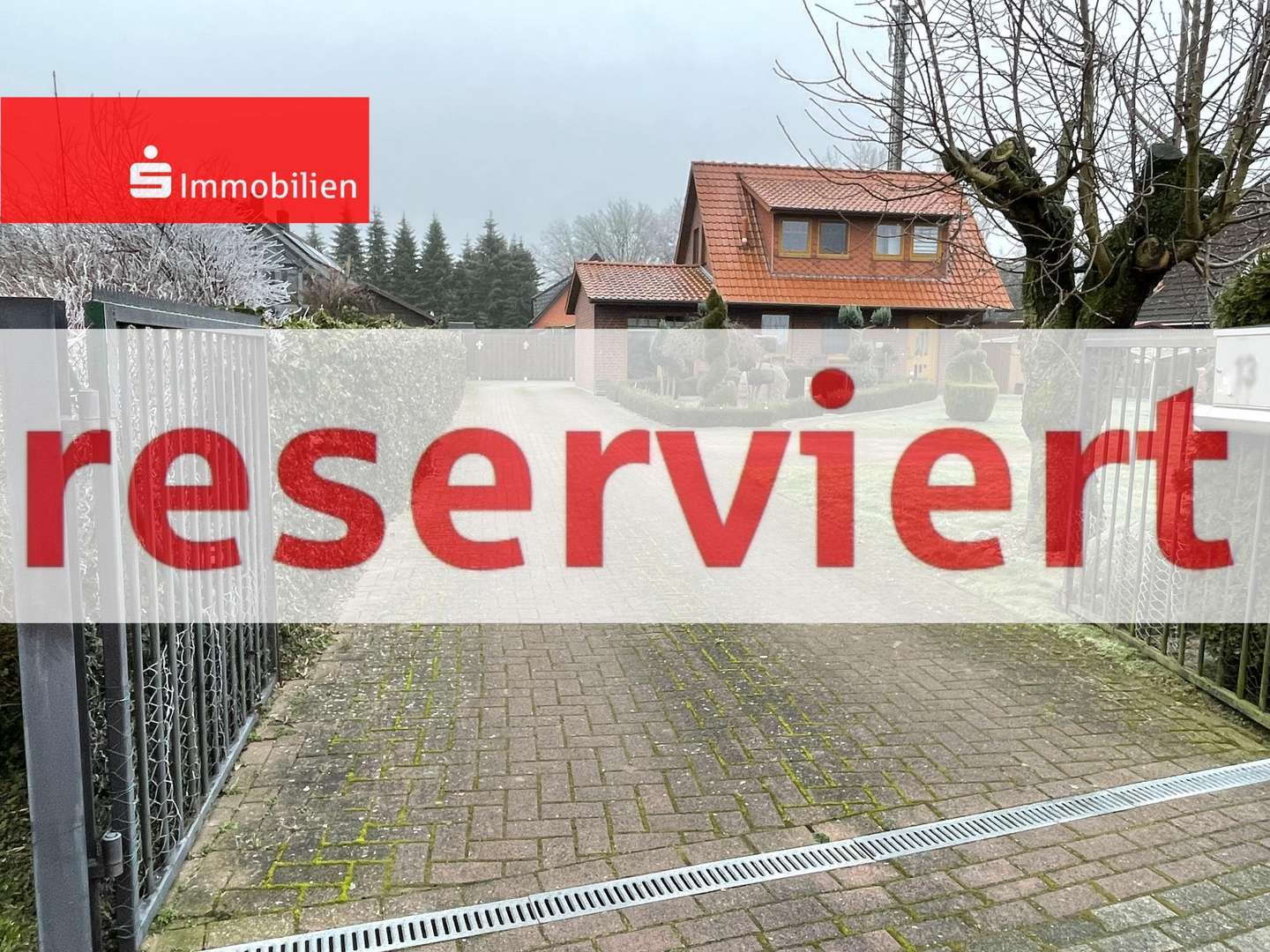 Hofzufahrt/Strassenansicht - Einfamilienhaus in 27257 Affinghausen mit 83m² kaufen