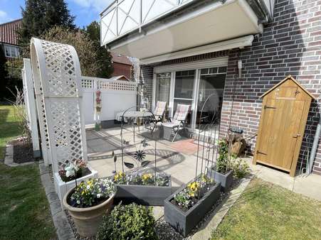 Terrasse - Erdgeschosswohnung in 49356 Diepholz mit 82m² kaufen