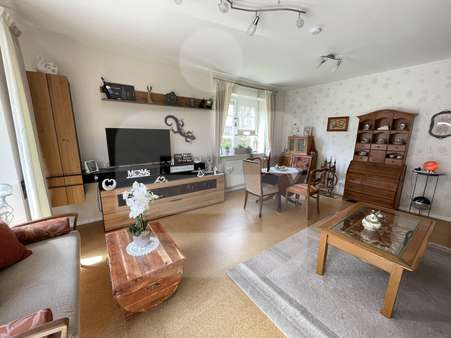 Wohnzimmer - Erdgeschosswohnung in 49356 Diepholz mit 82m² kaufen