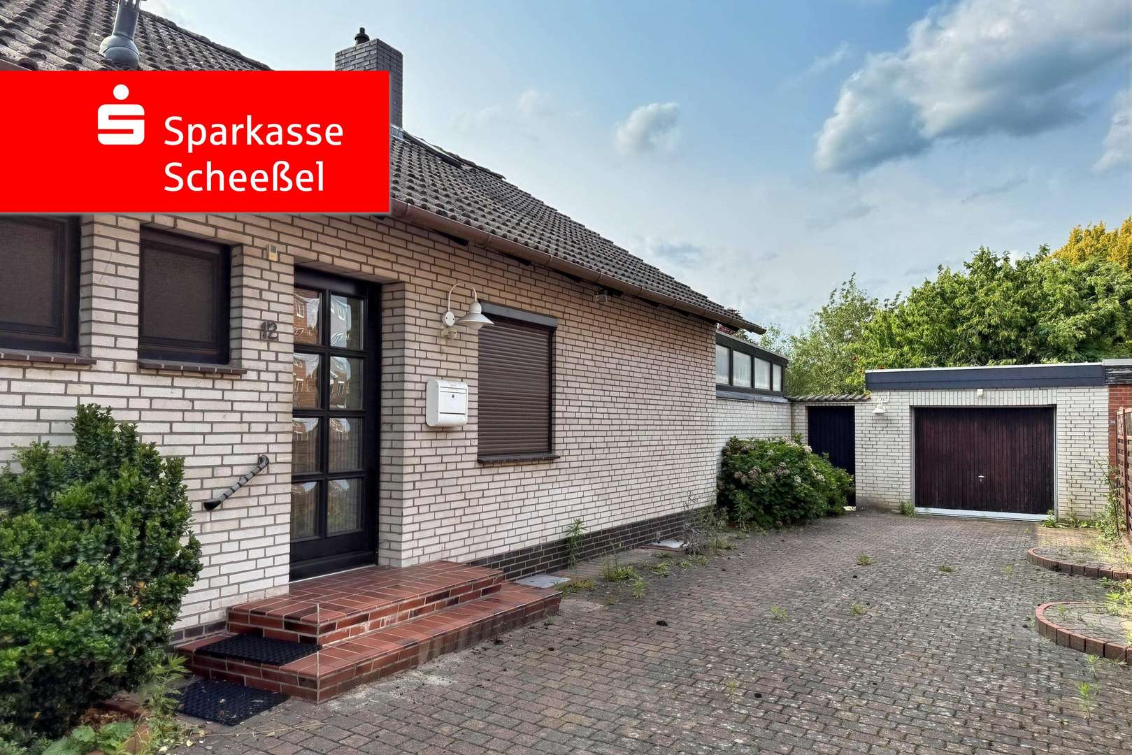 Ansicht Hauseingang Ansicht Hauseingang - Einfamilienhaus in 27383 Scheeßel mit 93m² kaufen