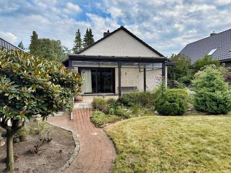 Gartenansicht Gartenansicht - Einfamilienhaus in 27383 Scheeßel mit 93m² kaufen