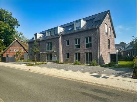 Strassenansicht Strassenansicht - Dachgeschosswohnung in 27389 Fintel mit 57m² mieten
