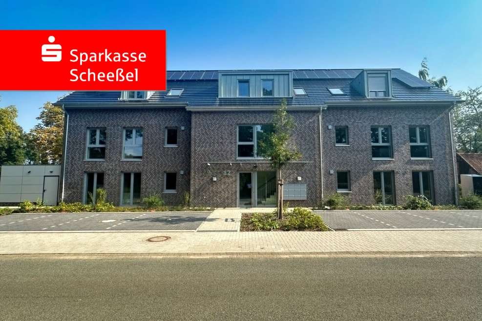 Strassenansicht Strassenansicht - Dachgeschosswohnung in 27389 Fintel mit 57m² mieten