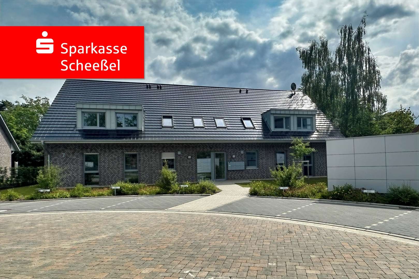 Straßenansicht - Dachgeschosswohnung in 27389 Fintel mit 79m² kaufen