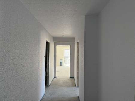 Beispiel Flur Haus 1 (Aktueller Bautenstand: 12.04.25) Beispiel Flur Haus 1 (Aktueller Bautenstand: 12.04.25) - Etagenwohnung in 27383 Scheeßel mit 76m² kaufen