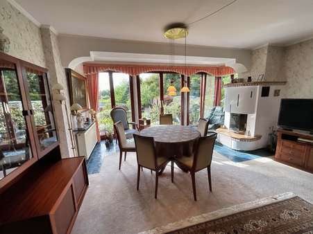 Wohnzimmer - Reihenendhaus in 28876 Oyten mit 110m² kaufen