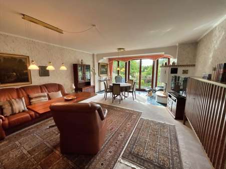 Wohnzimmer - Reihenendhaus in 28876 Oyten mit 110m² kaufen